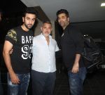 Karan Johar and Ranbir Kapoor came to meet Aamir Khan on 17th Nov 2015